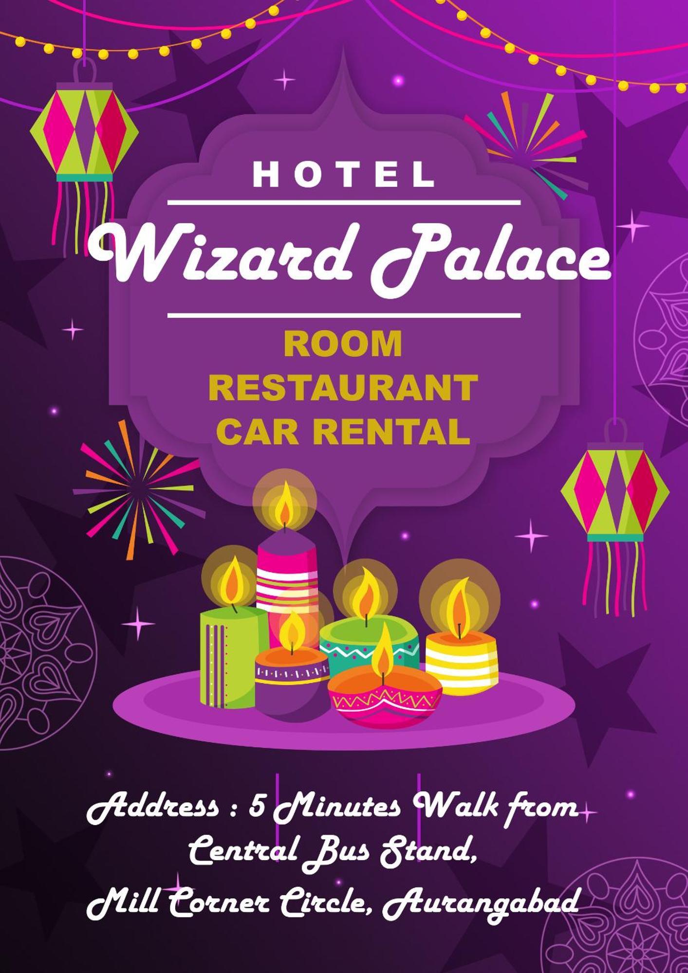 U2 Hotel Wizard Palace Aurangābād Extérieur photo